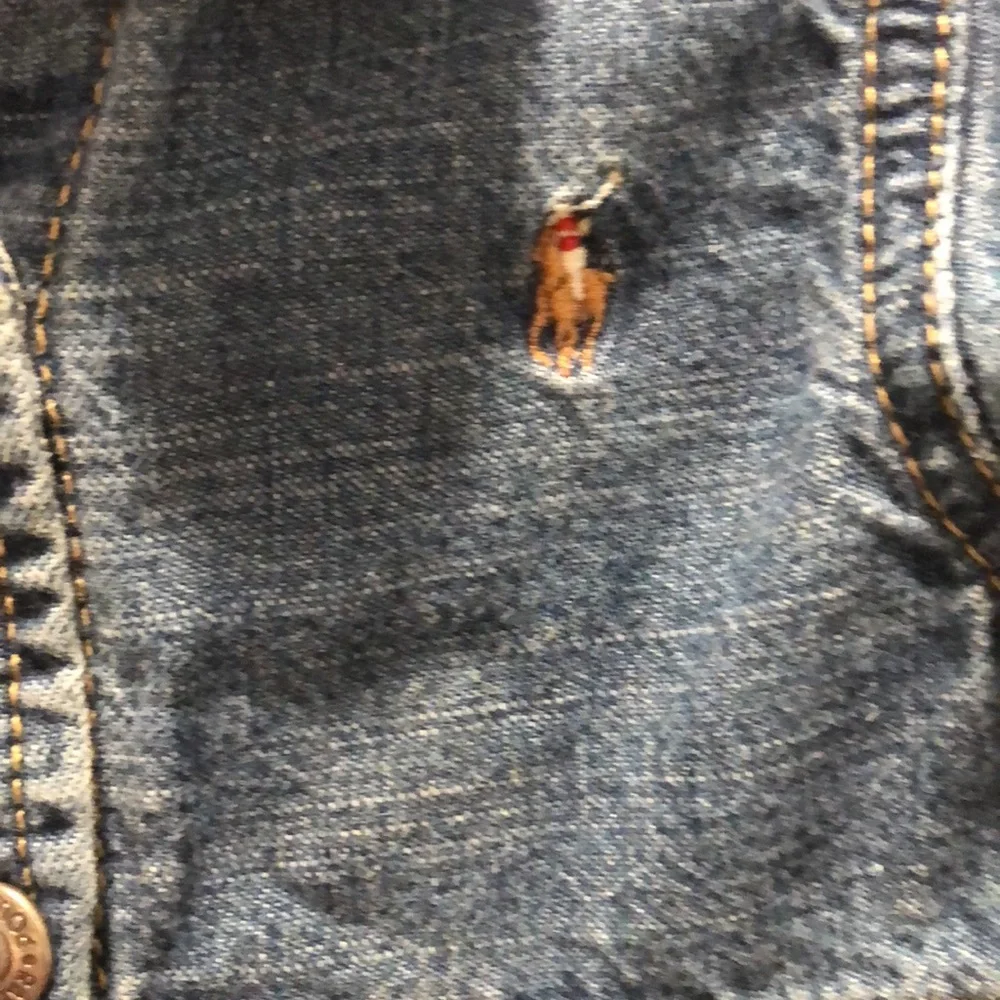 Ralph Lauren Toddler girls Jean dress 18 m